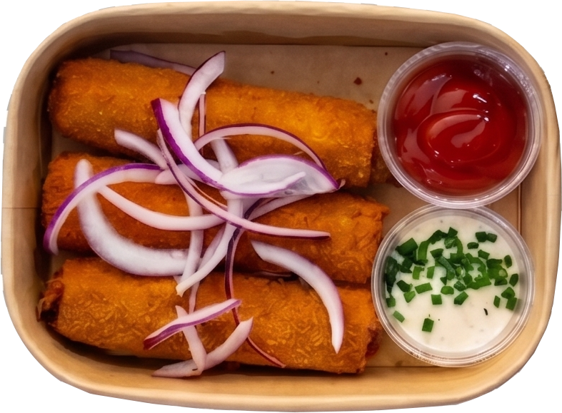 Cutlets with sauces